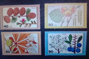 SELLOS ALEMANIA BERLÍN MNH 1979 BENEFICENCIA. FLORES - Imagen 1 de 1