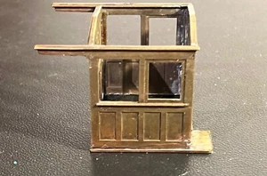 Assembled Brass Kemtron On3 ‘Early’ 4-panel C-16 Cab - Picture 1 of 6
