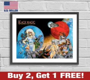 Black Magic M-66 Poster 18" x 24" Print Anime Retro Wall Art Masamune Shirow 2 - Picture 1 of 3