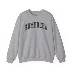 Kombucha Sweatshirt Geschenke Rundhalsausschnitt Shirt lang Männer - Bild 1 von 8