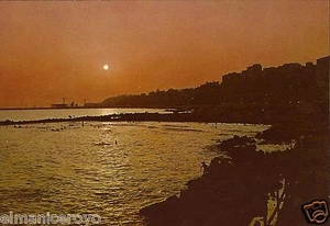CARTOLINA GELA LUNGOMARE TRAMONTO VIAGGIATA 1975 - Imagen 1 de 1