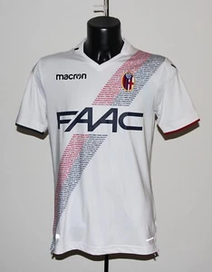 BOLOGNA 24 PALACIO MATCH-WORN MACRON INDOSSATA vs.FIORENTINA 16/09/17 AUTOGRAFAT - Foto 1 di 12