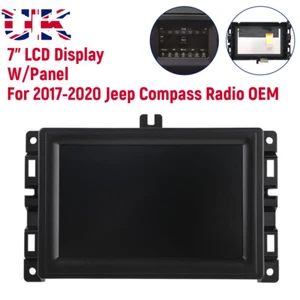 7" Replace LCD Display Touch Screen For Jeep Compass 2017-2020 Radio Navigation - Picture 1 of 9