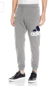 Neu mit Etikett Herren Adidas Jogginghose Laufen French Terry Hose grau Adidas Logo 2XL XXL - Bild 1 von 3