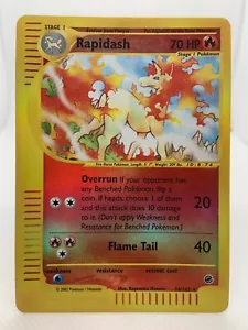 Rapidash 26/165 Reverse Holo Rare Expedition Pokemon Card 2002 WOTC - Picture 1 of 12