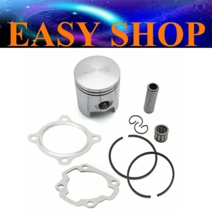 47mm 12mm PIN PISTON RINGS HEAD BASE GASKET YAMAHA PEEWEE YZinger PW80 PY80 YZ80 - Picture 1 of 7