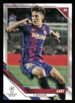 2021-22 Topps UEFA Champions League #50 Gavi - Image 1 of 2