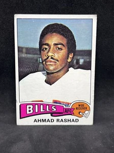 1975 Topps - #115 Ahmad Rashad - Picture 1 of 2