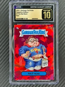 2022 Topps Chrome GPK Sapphire Edition - NAT NERD #172a RED 2/5 CGC Pristine 10 - Bild 1 von 2