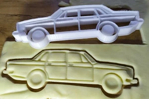 NUEVO similar 144 cortador molde Volvo cortador coche car cortador masa salada  - Imagen 1 de 4