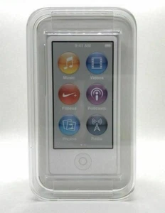 New! Apple iPod nano 7th Generation Silver (16GB) MP3 Sealed Box - FREE SHIPPING - Picture 1 of 7