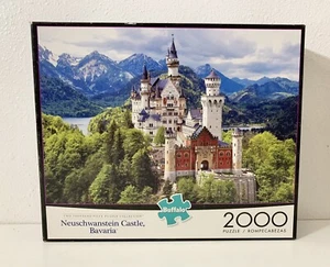 NEUSCHWANSTEIN CASTLE, Bavaria Jigsaw Puzzle 2000 Pieces Buffalo Games - Picture 1 of 6