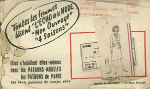 Vintage Ensemble French Sewing Pattern G288 Taille 48 - Picture 1 of 1