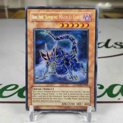 Ido The Supreme Magical Force CRMS-EN096 Secret Rare Unlimited  Heavy Play HP - Image 1 of 4