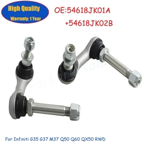 Pair Front Stabilizer/Sway Bar Link for Infiniti G35 G37 M37 Q50 Q60 QX50 RWD - Picture 1 of 6