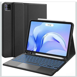 iPad Pro 11" & iPad Air 11" 4th & 5th GEN Keyboard Case w/ Touchpad & Backlight - Picture 1 of 17