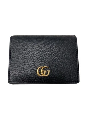 GUCCI Tarjetero_GG Marmont Cuero Negro Mujer Usado Foto 1 de 4
