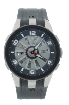 Relógio masculino automático Perrelet turbina esqueleto 44mm movimento interno A1082/1 - Imagem 1 de 4