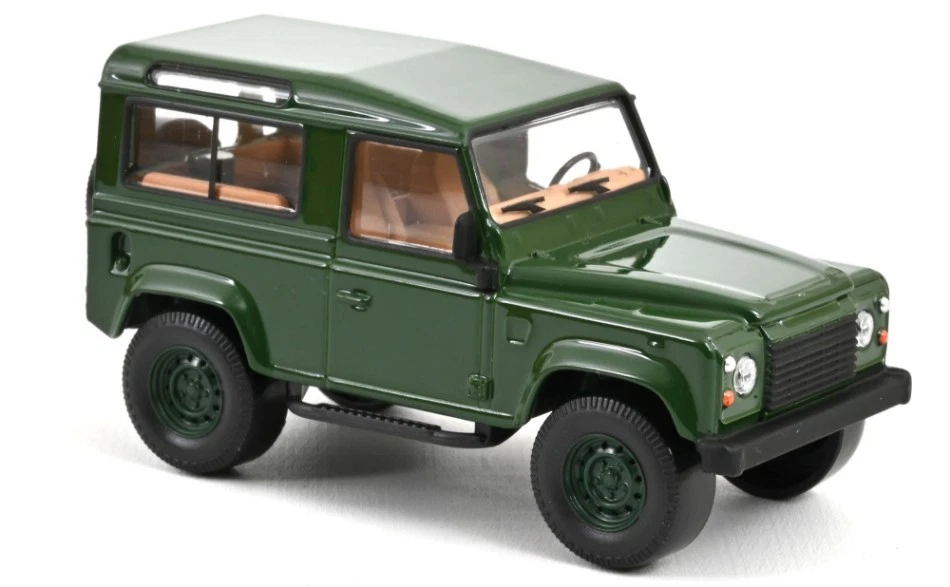 NOREV NV845108 LAND ROVER DEFENDER 1995 DARK GREEN JET CAR 1:43 Modellino - Immagine 1 di 1