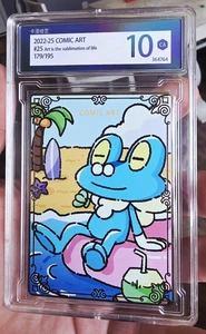 Froakie Card Fan Art Slab - Bild 1 von 1
