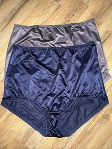 2 PARES Calzoncillos Vanity Fair Radiantes Corte Completo 3XL/10 Calzoncillos Control de Luz NUEVO - Imagen 1 de 5