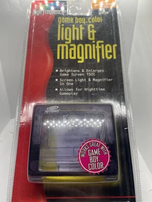 High Frequency Nintendo GameBoy Pocket Light And Magnifier New Sealed Brand New - Image 1 of 3