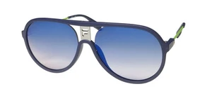 NUEVAS GAFAS DE SOL FILA SF9363 R22B PLÁSTICO PARA HOMBRE PILOTO 59-17-145 BORDE COMPLETO AZUL - Imagen 1 de 8