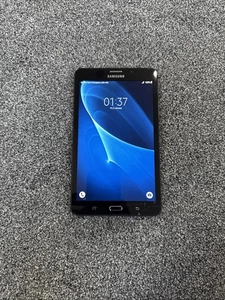 Samsung Galaxy Tab A 7.0 2016 SM-T285 WiFi + 4G Black Android Cheap Tablet Crack - Picture 1 of 6