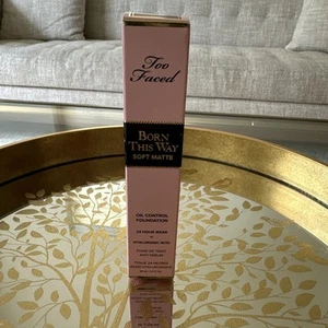 Too Faced Born This Way Soft Matte Oil Control Foundation Tiramisu 1oz NIB - Picture 1 of 5