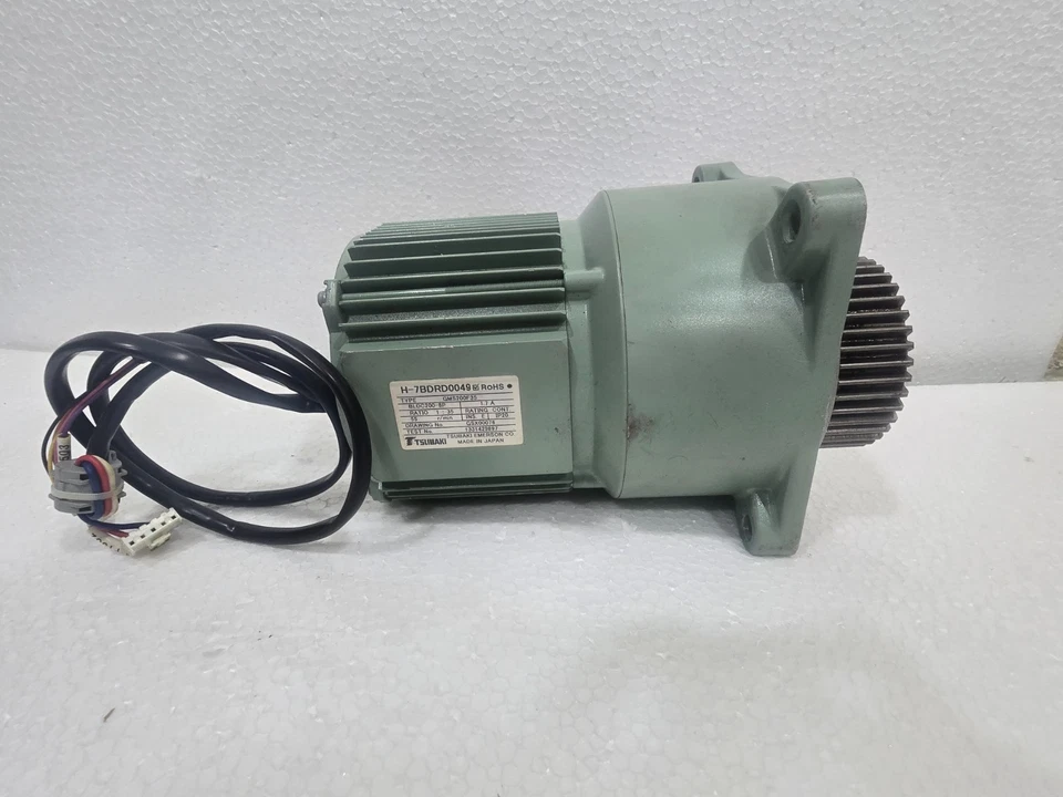 Tsubaki CBP-205 H-7BDRD0049 GMS200F35 BLDC200-8P Radar Gear Motor - Image 1 of 4