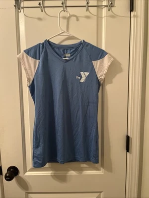 Camisa Jersey Augusta Sportswear Para Mujer Junior Malla Ligera "YMCA" Talla S Foto 1 de 4