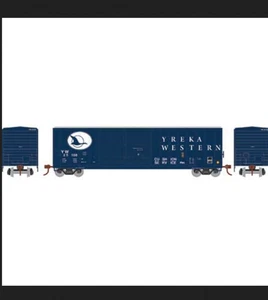 ATHEARN 17266 N scale RTR 50' FMC Offset DD Box, Yreka Western #25108 - Picture 1 of 1