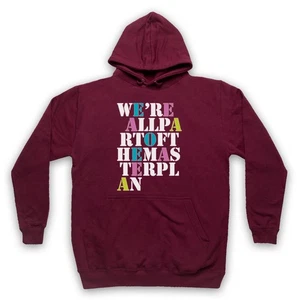 THE MASTERPLAN BRITPOP ROCK BAND ALL PART ADULTS UNISEX HOODIE - Picture 1 of 11