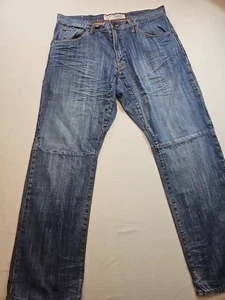 Vintage Y2K Baggy Artful Dodger Jeans "38x34" Grunge Hip-Hop Skater - Picture 1 of 21