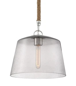 Designers Fountain D210M-14P Windrush 6"W Mini Pendant - Nickel - Picture 1 of 1
