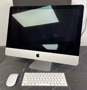 Apple iMac 2019 21.5" - i3-8100 8GB DDR4 1TB HDD Radeon Pro 555X Silver - A2116 - Picture 1 of 7