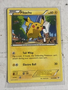 Juego de cartas coleccionables Pokémon Pikachu 20/108 Roaring Skies regular común - Imagen 1 de 2