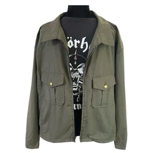 Vintage The Sentry Jacket 80s Horace Small Military Style Harrington Jacket - XL - Picture 1 of 12