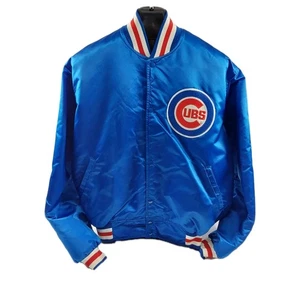 Vintage Chicago Cubs Satin Starter Jacke Herren Größe 2XL - Bild 1 von 9