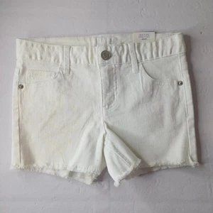 Justice weiße Shorts Größe 14 Mädchen weiß Denim - Bild 1 von 3