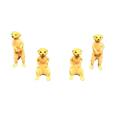 Playmobil Zoo Animales Conjuntos 70349 Colonia Suricata Conjunto de (4) Figuras Animales Safari Foto 1 de 4