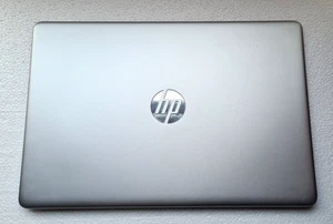 HP 15S-EQ 15S-FQ LCD Bildschirm oben hinten hinten Deckel und Scharniere und WLAN Kabel SILBER - Bild 1 von 5