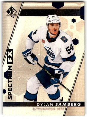 Dylan Samberg 2022-23 SP Authentic Future Watch Spectrum FX NO CODE Rookie #S-48 - Image 1 of 2