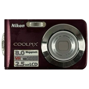 *PIEZAS/REPARACIÓN* Cámara digital Nikon COOLPIX S210 8,0 MP (PANTALLA ROTA) - Imagen 1 de 13