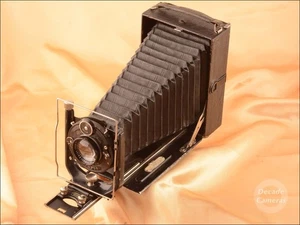 Cámara Zeiss Ikon Donata 2x Extensión Tessar 135 mm f4,5 Cuarto Placa - 1329 - Imagen 1 de 6