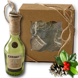 Martell VS Cognac Artisan Vintage Miniature Glass Bottle Unique Ornament - Picture 1 of 7