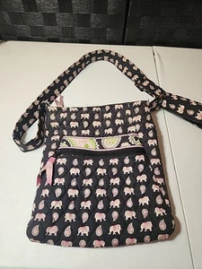 Vera Bradley - Cartera/Cartera Bandolera, Patrón Elefante. - Imagen 1 de 12