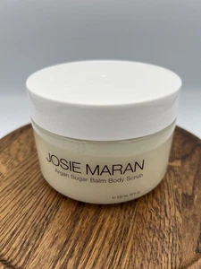 Josie Maran Argan Sugar Balm Body Scrub 18 oz NEW AND SEALED! Vanilla Apricot - Picture 1 of 4