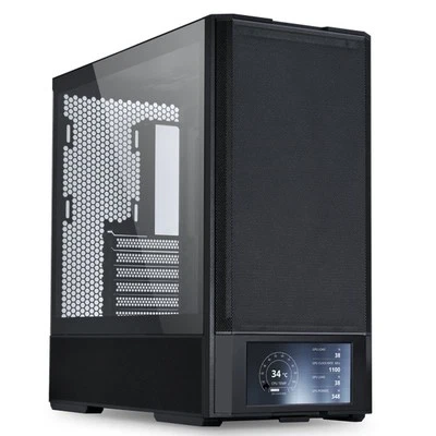 Lian Li LANCOOL 207 Digital LAN207DX ATX Computer Case w/Integrated LCD Screen - Image 1 of 4