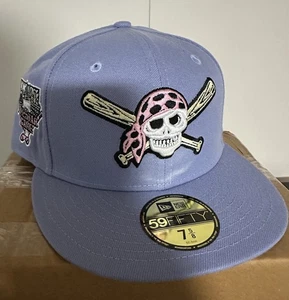 Hat Club Sugar Shack Pittsburgh Pirates (Skull Pirate) *Rare* 7 5/8 Fitted w Pin - Picture 1 of 4